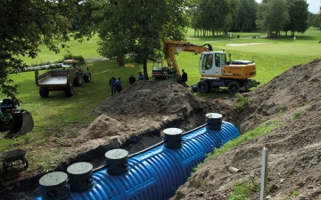 50 EW Kleinkläranlage KLARO Golfplatz in Frankreich II